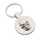 Engravable Skull Keyring