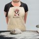 Personalised Kitchen Cute Monkey Design Protective Stone Apron