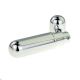 Rounded Design Silver 6ml Capacity Perfume Atomiser (engravable)