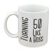 Landmark Birthday Turning Like a Boss Mug