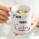 Personalised Mr & Mrs Wedding Date Mug