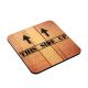 This side up Funny Coaster