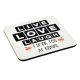 Personalised Live Love Laugh & Drink Tea Coaster