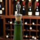 English Pewter Made Vampire Halloween Dracula Wine Bottle Stopper In Gift Pouch
