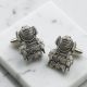 English Made Pewter Flying Scotsman Train Cufflinks
