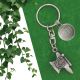 Personalised English Made Pewter Blacksmiths Anvil Keyring