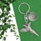 Personalised English Made Pewter Pheasant Keyring