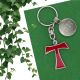 Personalised English Made Pewter Tao Keyring