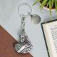 Personalised English Made Pewter Queen Victoria Keyring