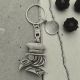 Personalised English Made Pewter Plague Doctor Keyring