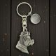 Personalised English Made Pewter Fez Keyring