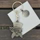 Personalised English Made Pewter Mex the Cat Keyring