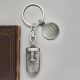 Personalised English Made Pewter Easter Island Head Keyring