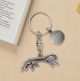 Personalised English Made Pewter Uffington Horse Keyring (Engravable)
