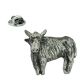 Highland Cow English Made Pewter Lapel Pin Badge