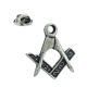 Masonic Regalia English Made Pewter Lapel Pin Badge