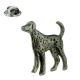 Dalmatian Dog English Made Pewter Lapel Pin Badge