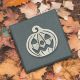 Pumpkin English Made Pewter Lapel Pin Badge in Box