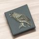 Raven English Made Pewter Lapel Pin Badge in Box