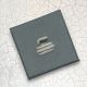 Curling Stone English Made Pewter Lapel Pin Badge In Box
