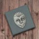 Calavera English Made Pewter Lapel Pin Badge In Box