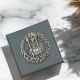 Freya Norse Goddess English Made Pewter Lapel Pin Badge in Box
