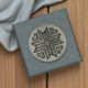 English Handmade Pewter Morning Star Lapel Pin Badge in Gift Box