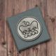 English Handmade Pewter ER Royal Lapel Pin Badge in Gift Box