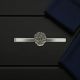 English Made Pewter Green Man Tie Bar Slide