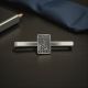 English Made Pewter Death Tarot Card Tie Bar Slide