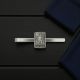 English Made Pewter The Fool Tarot Card Tie Bar Slide