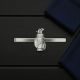 English Made Pewter Golf Bag Tie Bar Slide