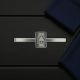 English Made Pewter Ace of Spades Tie Bar Slide