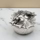 English Made Pewter Unusual Gothic Halloween Vampire Bat Design Trinket Box