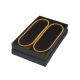 Elasticated Gold Coloured Metal Stretch Armbands in gift box (DWC)