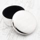 Round Silver Trinket Box (engravable)