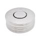 Stainless Steel Coasters on Stand (Engravable)