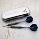 Stylish Darts Design Personalised With Name Chromed Case (DARTS NOT INCLUDED)