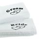 Bride & Groom Towel Set