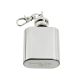Value Saver 1oz Stainless Steel Hip Flask Keyring (engravable)
