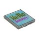Hello Summer Design Handbag Mirror
