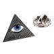 All Seeing Eye Metal Enamel Lapel Pin Badge