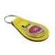 Yellow & Pink Doughnut Design Keyring