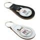 Personalised Name I do Bonded Leather Keyring Set