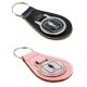Mr & Mrs Design Bonded Leather Keyring Set