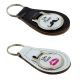 Personalised Mr & Mrs Moustache & Lips Keyring Set