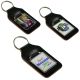 Bespoke keyring Leather Key Ring Fob with your photo or logo