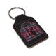 Leather Keyring Scottish Royal Stewart Tartan Stag design