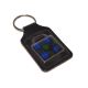 Leather Keyring Scottish Black Watch Tartan Pheasant design