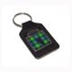 Leather Keyring Scottish Mac Kenzie Tartan Stag design